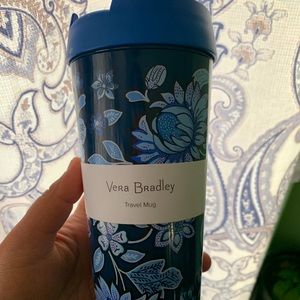 Never Used Vera Bradley Travel Mug